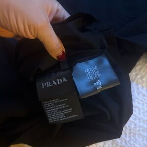 Prada Black Short Sleeve Tee